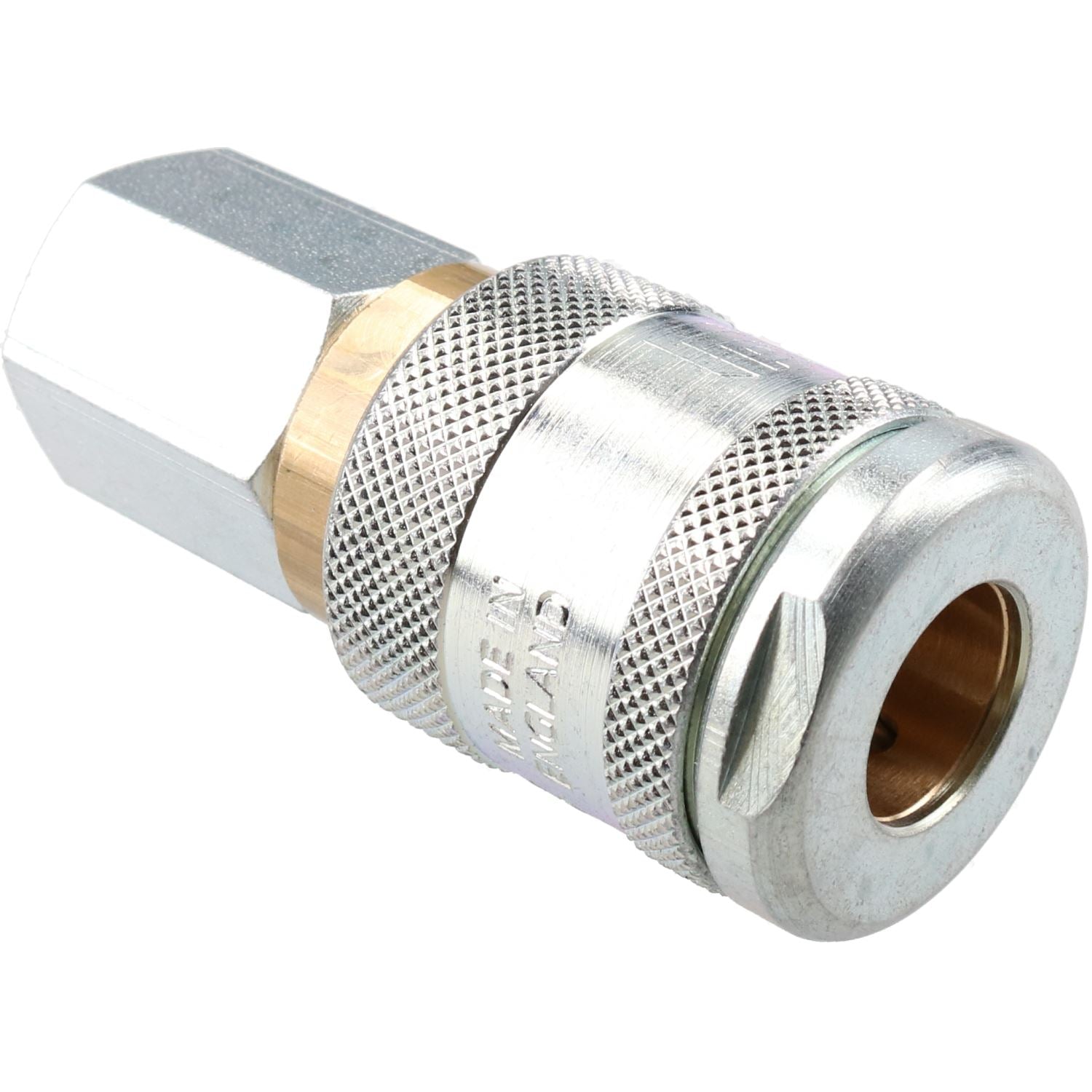 PCL 100 Series Female Coupler 1/2" BSP Female Thread & 3/8" Male Adaptors Fitting