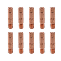 0.6mm Mig Welding Welder Round Contact Tips for MB15 Euro Torches 10pk