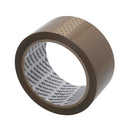 Brown Parcel Packaging Tape 48mm x 68 Metres per Roll Sealing Heavy Duty