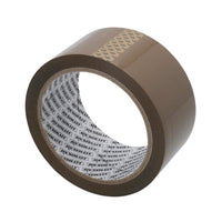 Paketklebeband, braun, 48 mm x 68 m pro Rolle, zum Verschließen, strapazierfähig