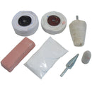 Kit de polissage pour jantes en alliage 8 pièces Kit de polissage pour jantes en aluminium POL07