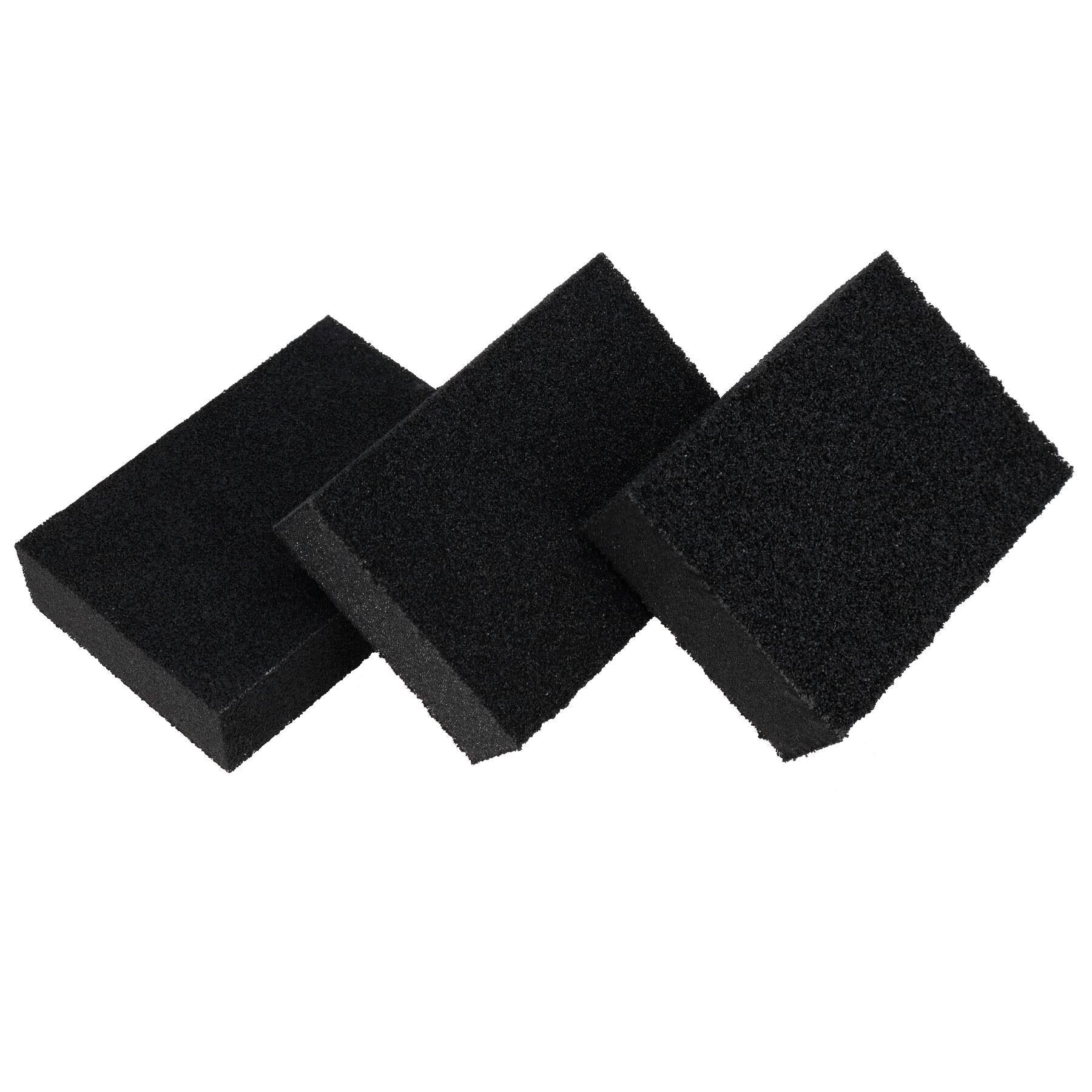 Foam Sponge Sanding Blocks 60 80 120 Mixed Grit Abrasive Wet + Dry