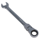 23mm Metric Flexible Combination Ratchet Spanner wrench 12 Sided 72 Teeth