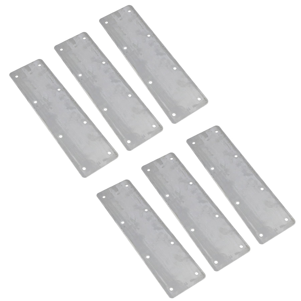 Large Internal Sleeper Straight Support Plate 100mm x 350mm Stainless Steel