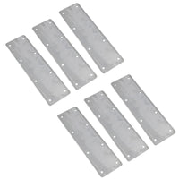 Large Internal Sleeper Straight Support Plate 100mm x 350mm Stainless Steel