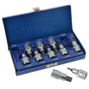 Coffret de 10 douilles étoile/Torx par BERGEN AT668