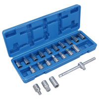 3/8" Drive Master Ölablassschraube Schlüsselsatz für Motoren Getriebe 21-teiliges Set