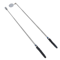 Magnetic Telescopic Pick Up Tool Extending Reach Inspection Mirror Rubber AT901