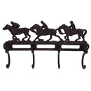 Racing Race Horse Mantel Jacke Kleiderbügel Rack 4 Haken Pegs stabile Wand Haus