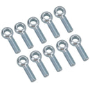 M16 60mm Eye Bolt Single Bolt Zinc Plated Threaded Rings DIN444 Catenary Wire