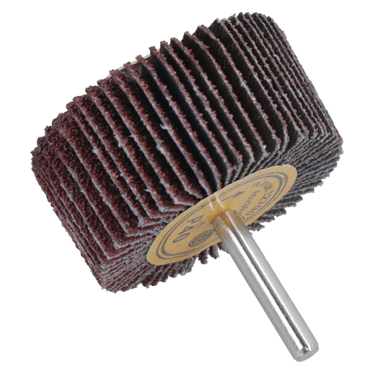 60mm 40 Grit Abrasive Flap Wheel Discs Sanding Rust Removal 6mm Shank