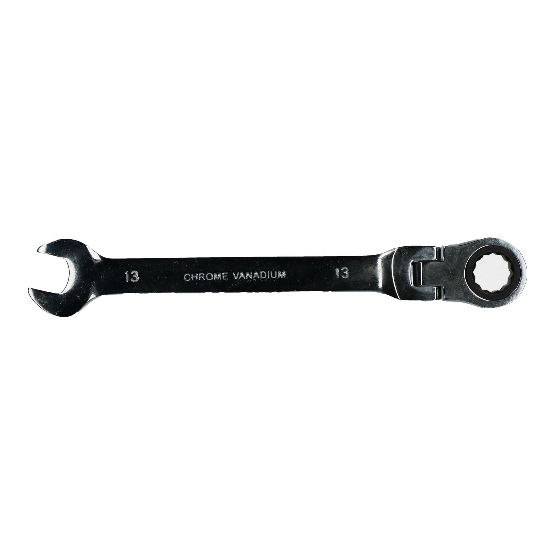 13mm Flexi Ratchet Combination Spanner Metric Wrench 72 Teeth Ring Open End