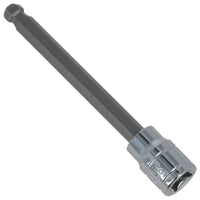 8mm 3/8" Drive Long Ball Ended Hex Allen Key Socket Bit 85mm Deep Reach CR-V