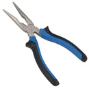 8" / 200mm Straight Long Nose Plier Pliers For Jewellery Craft Soft Grip Handles
