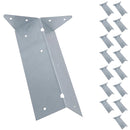 Arris Rail Bracket Fence Post Support Galvanised 100mm, 225mm or 300mm