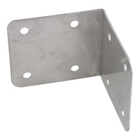 Garden Internal Sleeper Corner Support Bracket 90° 85mm Stainless Steel