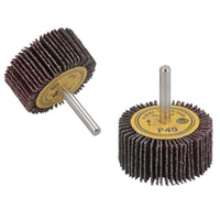 50mm 40 Grit Abrasive Flap Wheel Discs Sanding Rust Removal 6mm Shank