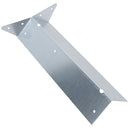 Arris Rail Bracket Fence Post Support Galvanised 100mm, 225mm or 300mm
