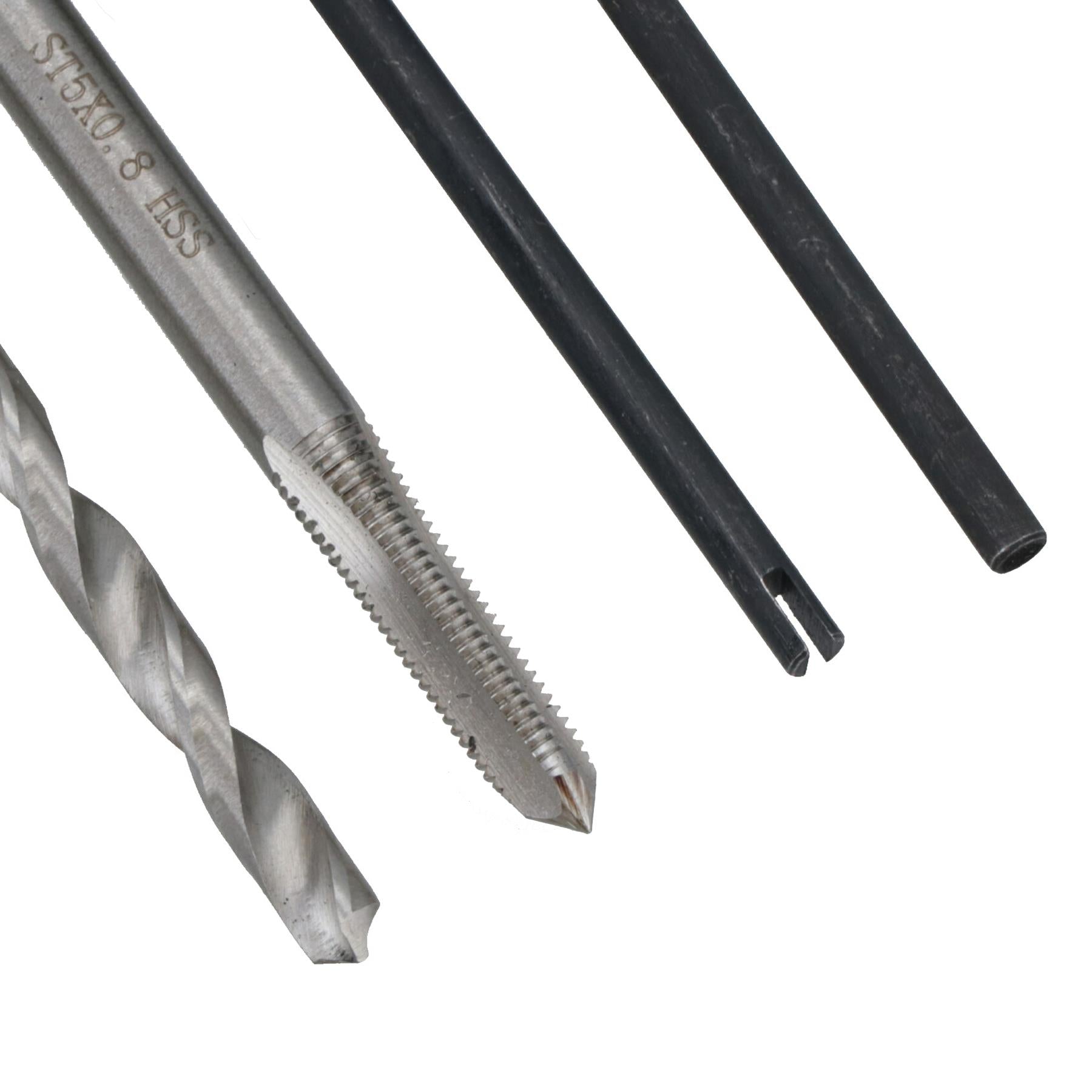 M5 x 0.8mm Metric Thread Repair Kit Helicoil Set for Damaged Threads 25pc