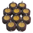 60mm 40 Grit Abrasive Flap Wheel Discs Sanding Rust Removal 6mm Shank