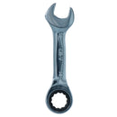 Metric MM Stubby Ratchet Combination Spanner Wrench 72 Teeth 8mm – 19mm