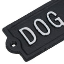 Dog House Cast Iron Sign Plaque Wall Door Fence Gate Post House Garden Yard
