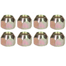 Pack of 8 3/8" UNF Conical Wheel Nuts Nut For Trailer Suspension Hubs Trailers