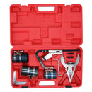 Auto Piston Ring Compressor Cleaner Cleaning Service Kit Clamps + Pliers 11pc