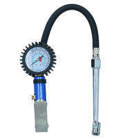 HGV 10m Air Line C Coupling Tyre Wheel Inflator Blow Gun Red Line Hose Kit