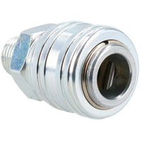 Air Line Hose Fitting Female Coupler & Male Fitting 1/4" BSP Euro Quick Release