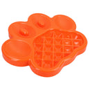 2PK Orange Interactive Dog Slow Feeder Food Accessories Control Fast Eating