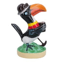 Toucan Miner Exotic Bird Cast Iron Statue Figure Trophy Ornament Sculpture