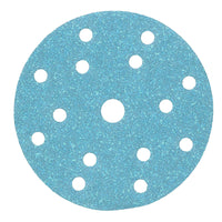 150mm Self Adhesive Hook + Loop Ceramic Abrasive Sanding Discs 60 Grit