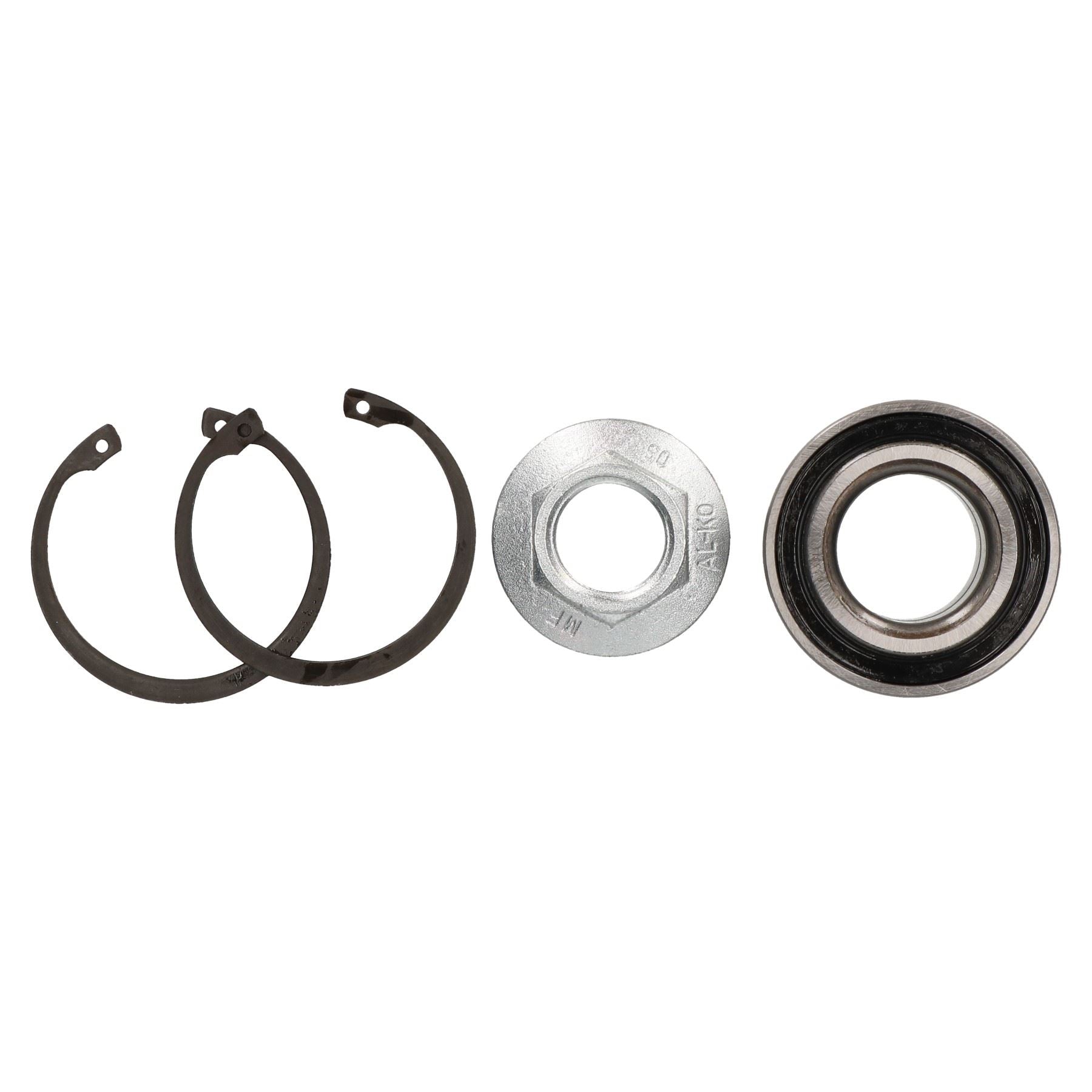 2 Double Row Sealed Trailer Bearing Kit ALKO 606250 Indespension Ref ISHU145