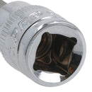 T50 Male Torx Bit Star Socket 3/8" Drive Standard Internal Chrome Vanadium Steel