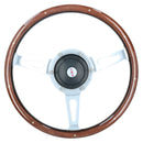 Traditional Classic Car Woodrim Steering Wheel & Boss to fit MG - Midget - 1971>