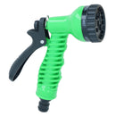 Portable Garden Flat Hose Reel With 7 Dial Spray Gun Garden Watering 15 Metres
