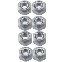 Pack of 8 M10 Conical Trailer Wheel Nuts for Suspension Hubs M10x1.25 Thread