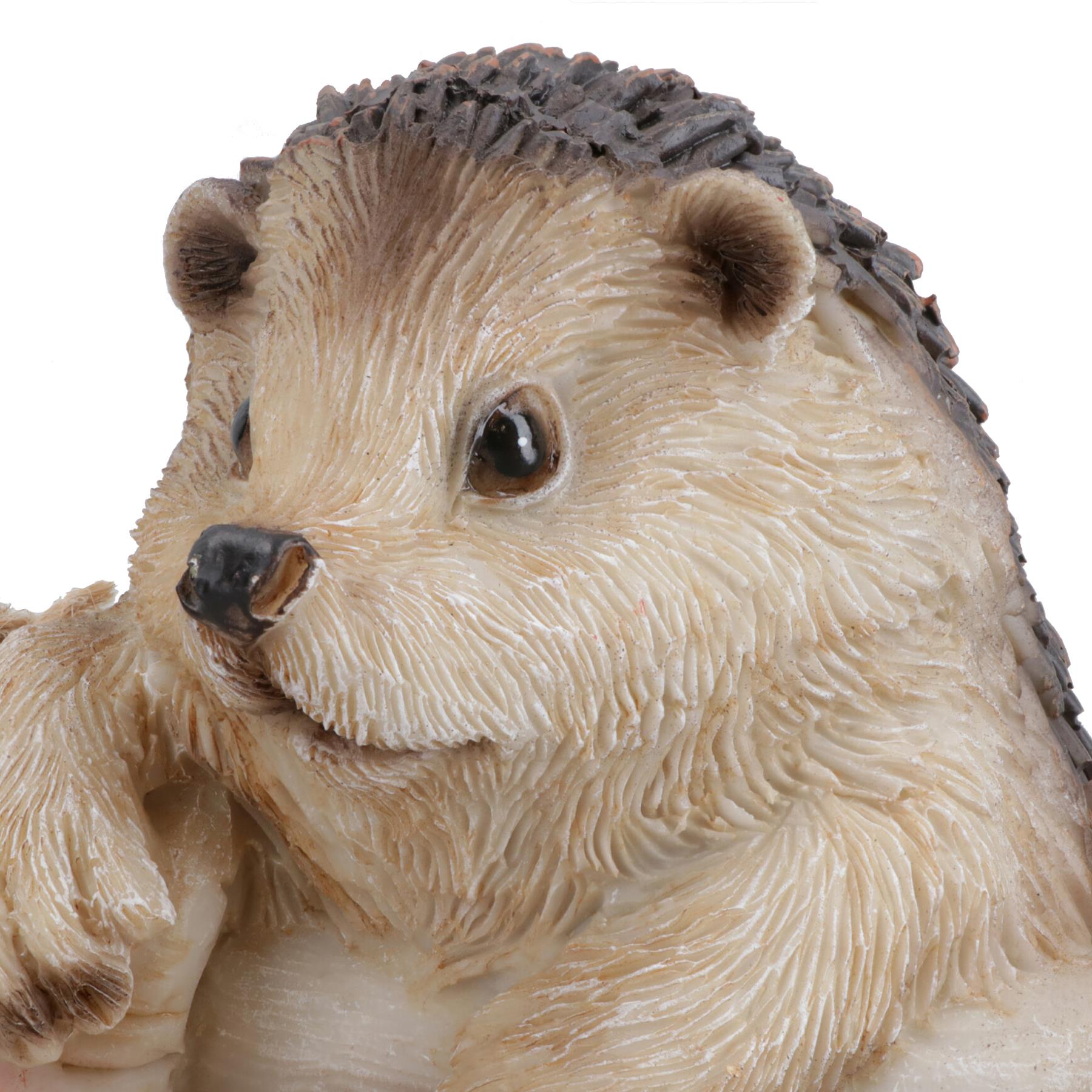 Climbing Hedgehog Hanger Garden Tree Home Ornament Statue Sculpture