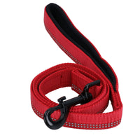 Large Red Halti Dog Walking Lead Leash Durable Reflective Neoprene Padded