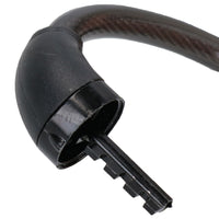 1.2m x 12mm Combination Bike Lock + Mounting Bracket Security PVC Coating