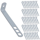 Safety End Frame Cramp Wall Tie 35mm x 150mm Galv Steel Fixing Fastener
