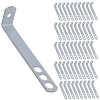 Safety End Frame Cramp Wall Tie 35mm x 150mm Galv Steel Fixing Fastener