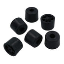 Black Rubber Door Stop Stops Stopper Wedges Buffer Skirting Protection