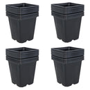 9cm Square Plant Flowers Seeds Seedling Plastic Pots Trays Containers