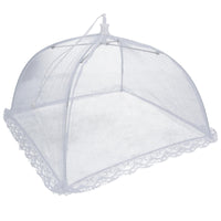 Pop Up Collapsible Food Cover Protector Umbrella Mesh Net Netting for BBQ