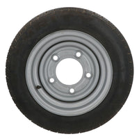 Trailer Wheel & Tyre 185/60R12 5 Stud 6.5in PCD 115mm Centre Hole