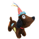 Super Soft Plush Squeaky Party Animal Birthday Dog Puppy Happy Birthday Gift