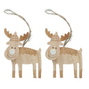 Small Animals  Christmas Gift Rodolfo Reindeer Gnaw 13 x 9.5cm 2pk