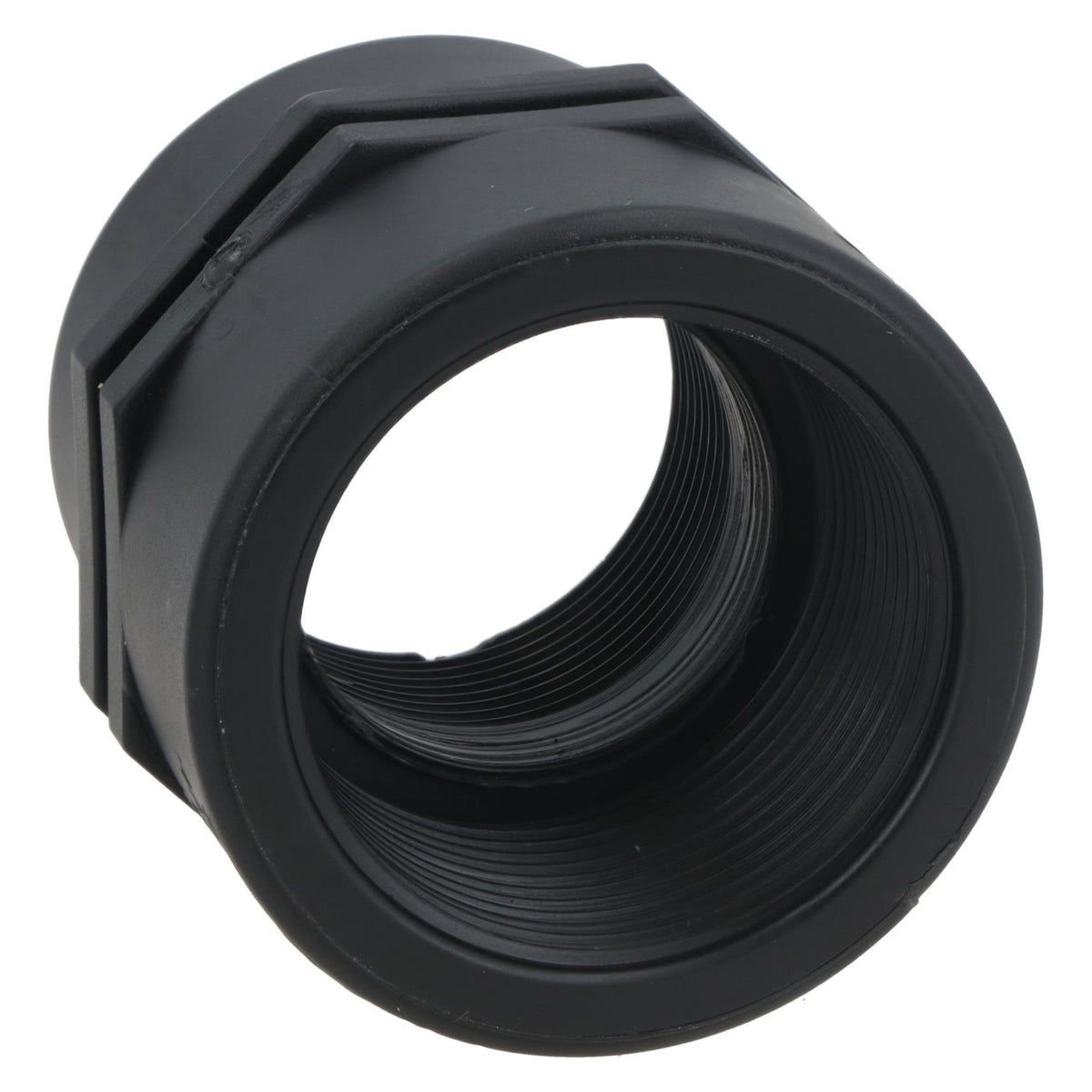 Polypropylene PP Female Threaded Pipe Reducing Socket 1-1/2in – 1-1/4in BSP